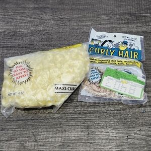 One & Only Creations Curly Hair for Dolls Yellow Blonde and Sandy Blonde